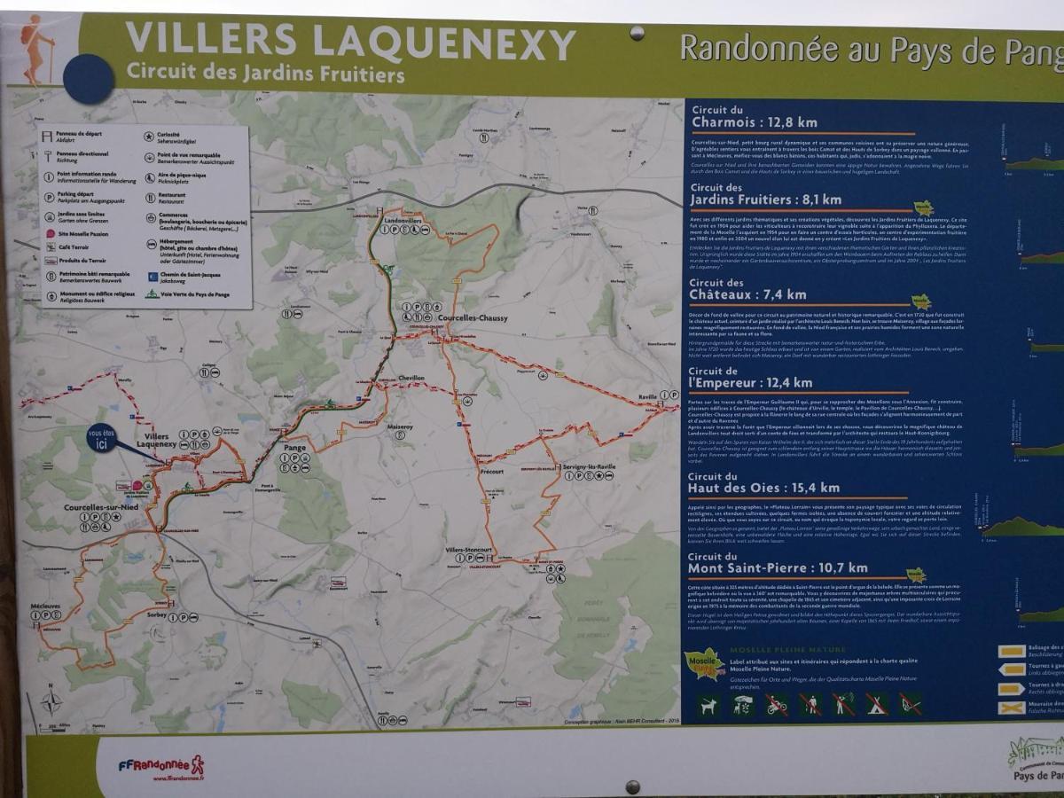 Appartamento Au bonheur des mésanges Laquenexy Esterno foto